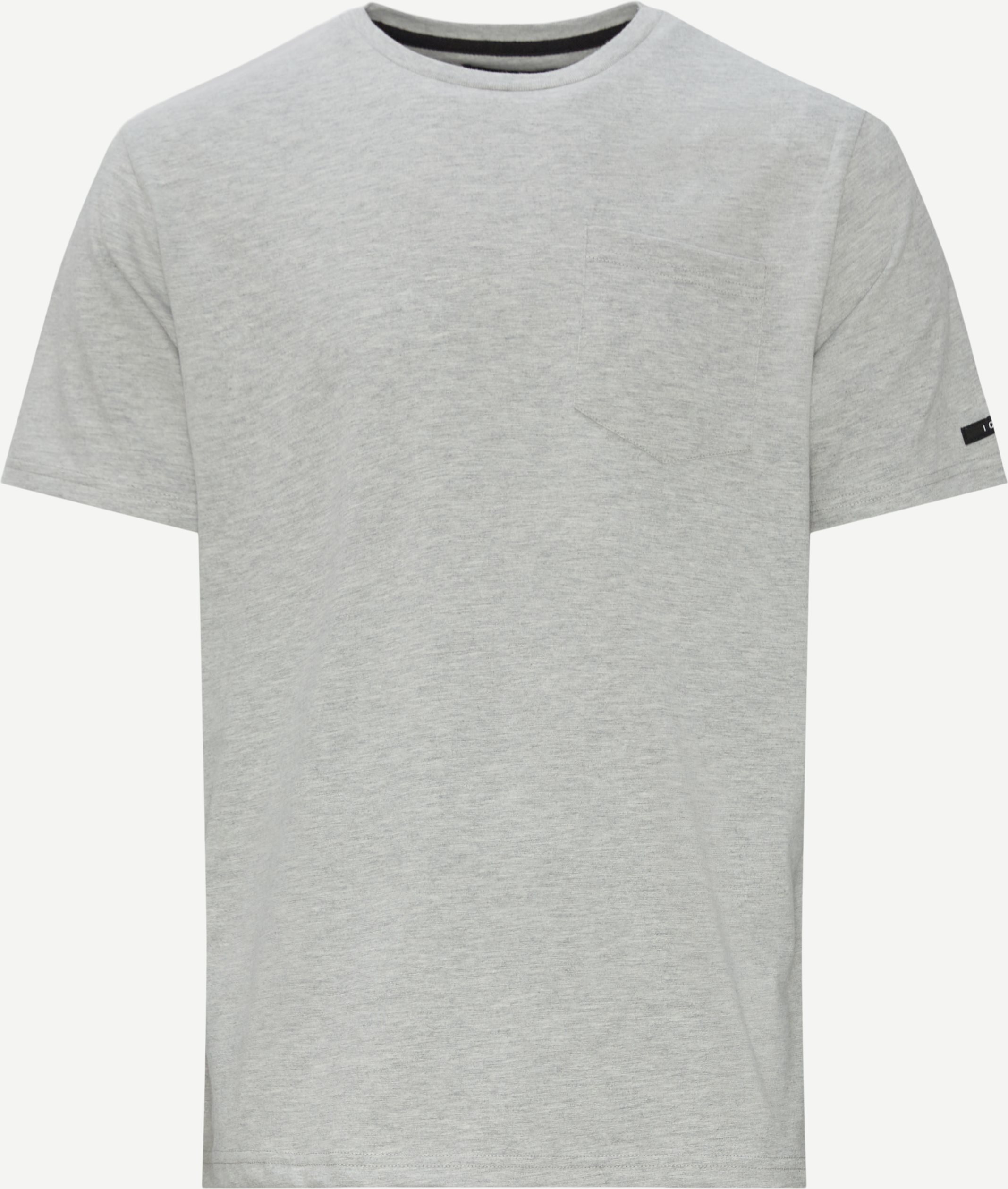 T-shirts - Regular fit - Grå